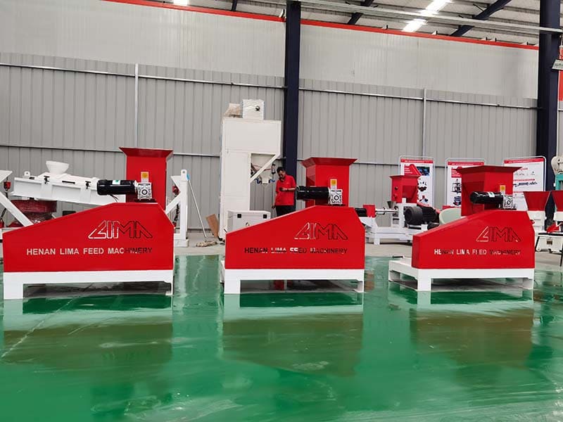 dry type Largemouth Bass extruded feed machine in South 